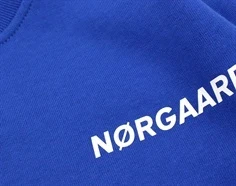Mads Nørgaard snorkel blue sweatshirt Solo